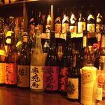 レア焼酎から密かに人気の焼酎まで全国各地から厳選して仕入れた焼酎＆梅酒は８０種以上♪