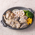 料理メニュー写真&nbsp;道東産むき牡蠣と旬野菜