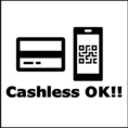 現金を持ち歩かなくても安心なキャッシュレス決済対応！ふらっと立ち寄っても気軽に楽しめるのがうれしいポイント♪