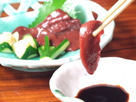 鮮度にこだわる馬刺し