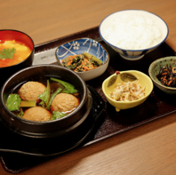 ジューシー肉団子の揚州肉団子スープ定食◎