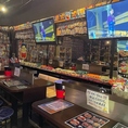店内にはモニターを設置しておりますので、みんなでスポーツ観戦などもお楽しみいただけます◎