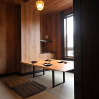 【特別な日にも◎】ゆったり寛げる個室を完備