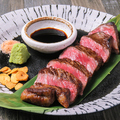 料理メニュー写真&nbsp;【数量限定】黒毛和牛のレアステーキ