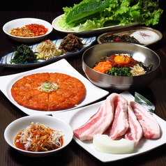 KOREAN DINING チョゴリ 韓国料理のコース写真