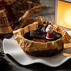 米粉のバスクチーズケーキ(ホール クリスマス仕様)