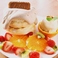 紅茶クリームパンケーキ”いちご”