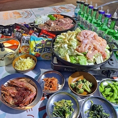 チメチメ ソウル HOT MARKETのコース写真