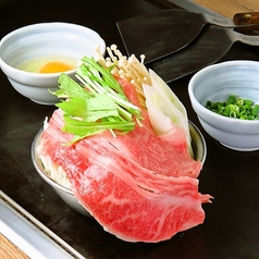 山形牛のすき焼き