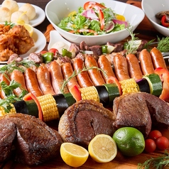 The Churrasco ザシュラスコ 神戸三宮のコース写真