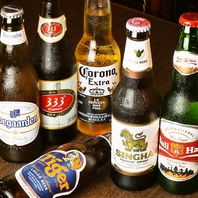 アジアを始め、外国産ビール6種大人気！！