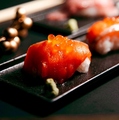 料理メニュー写真&nbsp;サーモンといくらの寿司