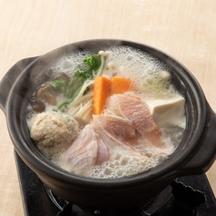 濃厚白湯の寄せ小鍋