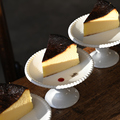 料理メニュー写真 コノクスのバスクチーズケーキ