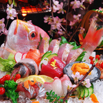 【春の厳選素材】全国各地から直送の春の味覚が勢揃い！旬の味を七輪焼きやお鍋、炊立て釜飯でどうぞ