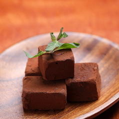 自家製生チョコレート