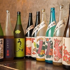 日本酒以外も豊富にご用意しております!