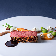 フランス料理ミル・エルブのコース写真