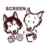 ボードゲーム カフェ&バー SCREENのロゴ