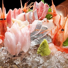 お酒にピッタリ◎地元の新鮮な海鮮を使った料理と乾杯♪