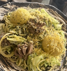 寒キャベツとペコロスのジェノベーゼ