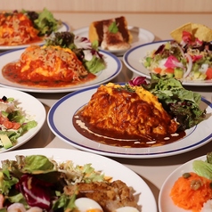 当店自慢のふわふわオムライス♪