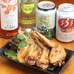 鳥のもも肉　骨付き揚げ