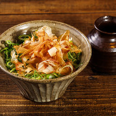 〆そば　釜あげそば