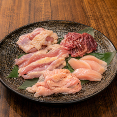 丹波黒どり焼き物５種盛り合わせ