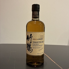 竹鶴(ソーダ、水、ロック)