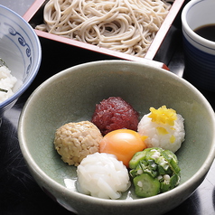 おまぜ丼とそばのセット