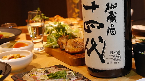豊富な日本酒と発酵食品