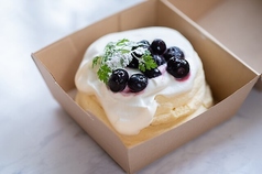 ブルーベリーチーズパンケーキ