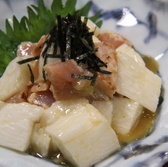 ＜十勝川西産＞長芋と朝引き鶏のわさび和え