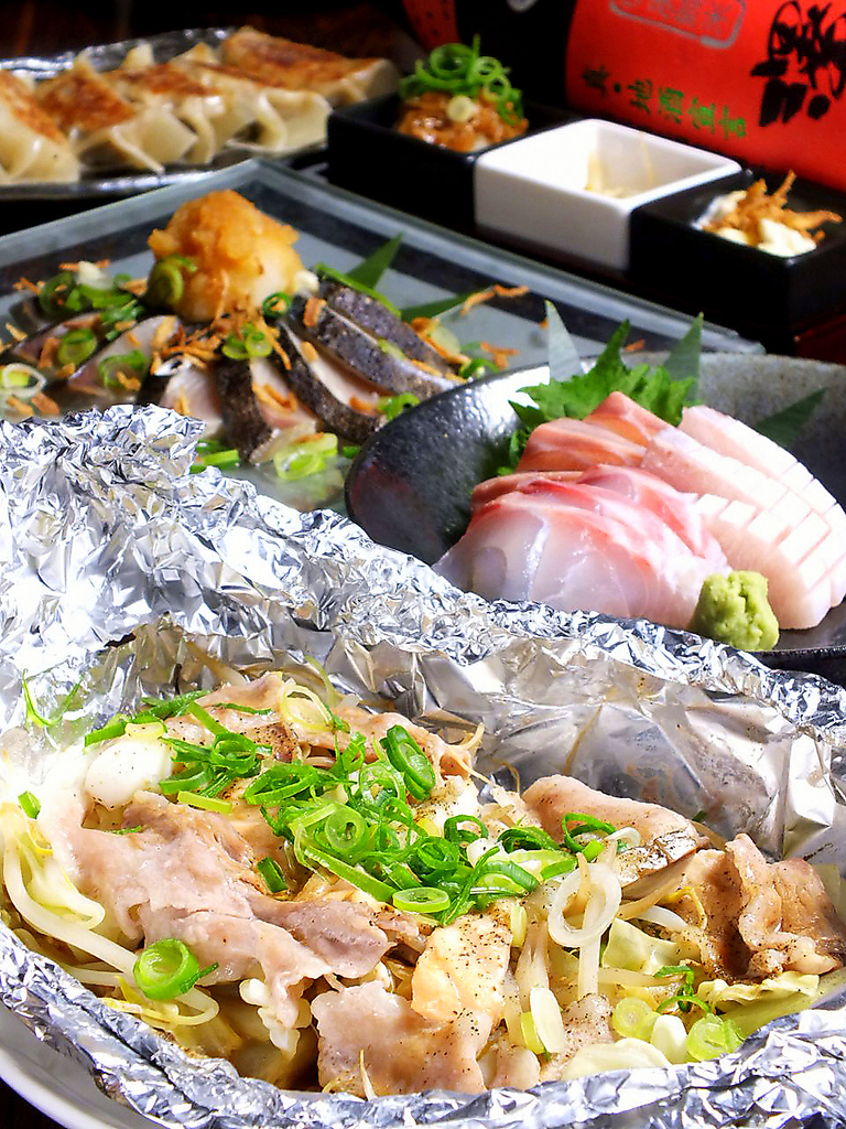 コースもおまかせ！料理7品&120分[飲放]付きで2800円(税込)～ご用意しております。各種宴会に◎