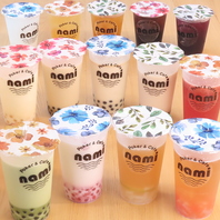 タピオカ＆フードが充実！カフェは単体利用もOK◎