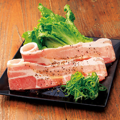 サムギョプサル (豚カルビ)塩焼き