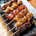 料理メニュー写真&nbsp;おまかせ串焼き5本盛り
