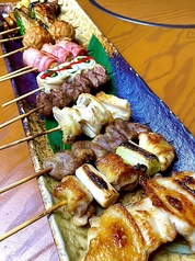 串焼き盛り合わせ　　大（10本）