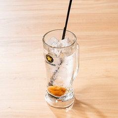 大玉はちみつ漬け梅干しサワー