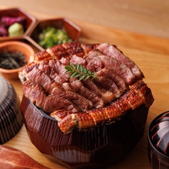 和牛と鰻のひつまぶし　特上（鰻3/4）