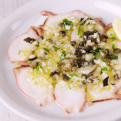 タコのカルパッチョ