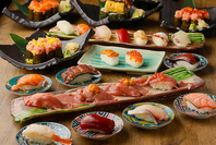 しゃぶしゃぶや、寿司各種食べ放題もございます♪