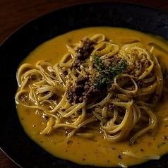 (パスタ) 牛タンラグーの南瓜クリーム