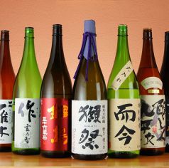 日本全国47都道府県の日本酒を完備!!