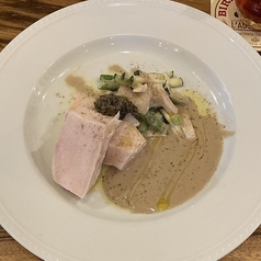 自家製プロシュートポッロ　トンナートソース