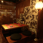 ●【離れ個室～ 空　エリア～ ＢＯＸ空間 ・ 少人数個室】●：３～４名