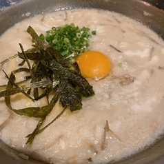 〆のおじや／横尾製麺所ちゃんぽん麺
