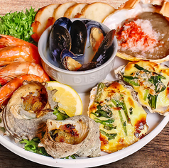 シーフードのグリル盛り合わせ