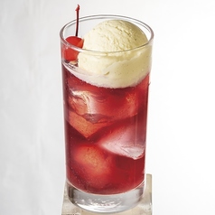 巨峰ソーダフロート